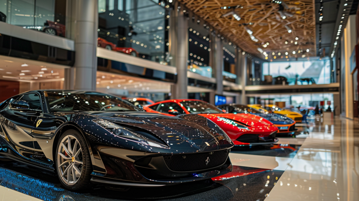 luxury car auction uae
