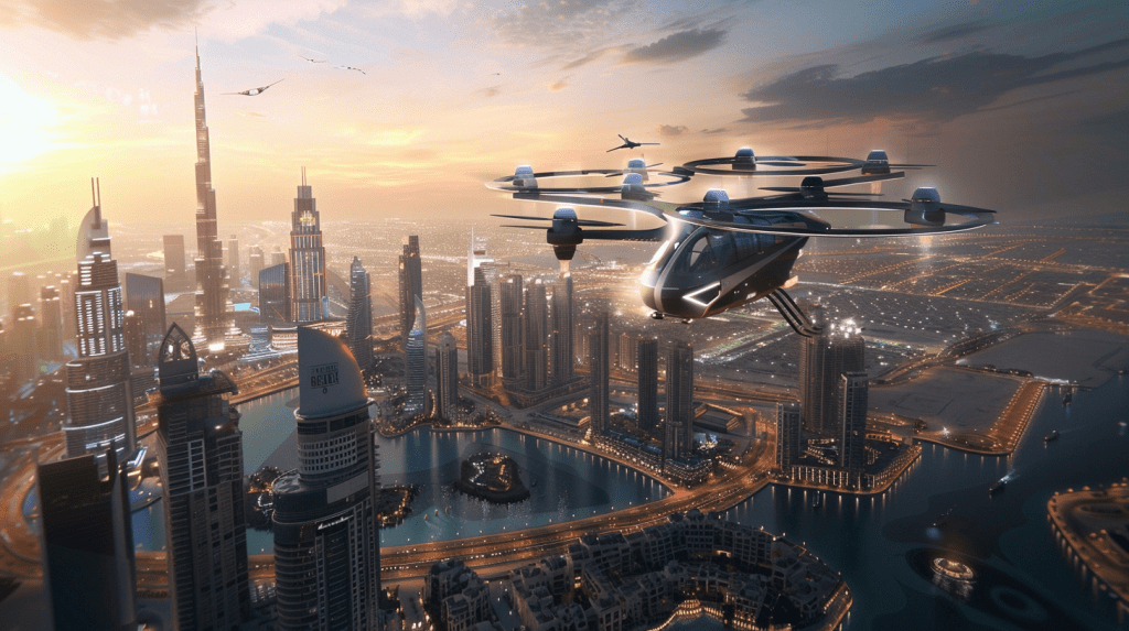 Dubai to Abu Dhabi in 30 Mins with Flying&nbsp;Taxis