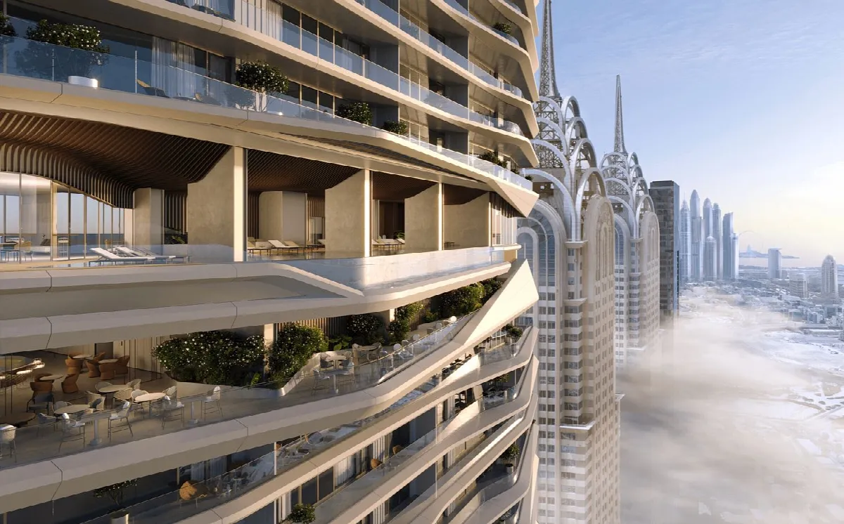iconic tower balcony