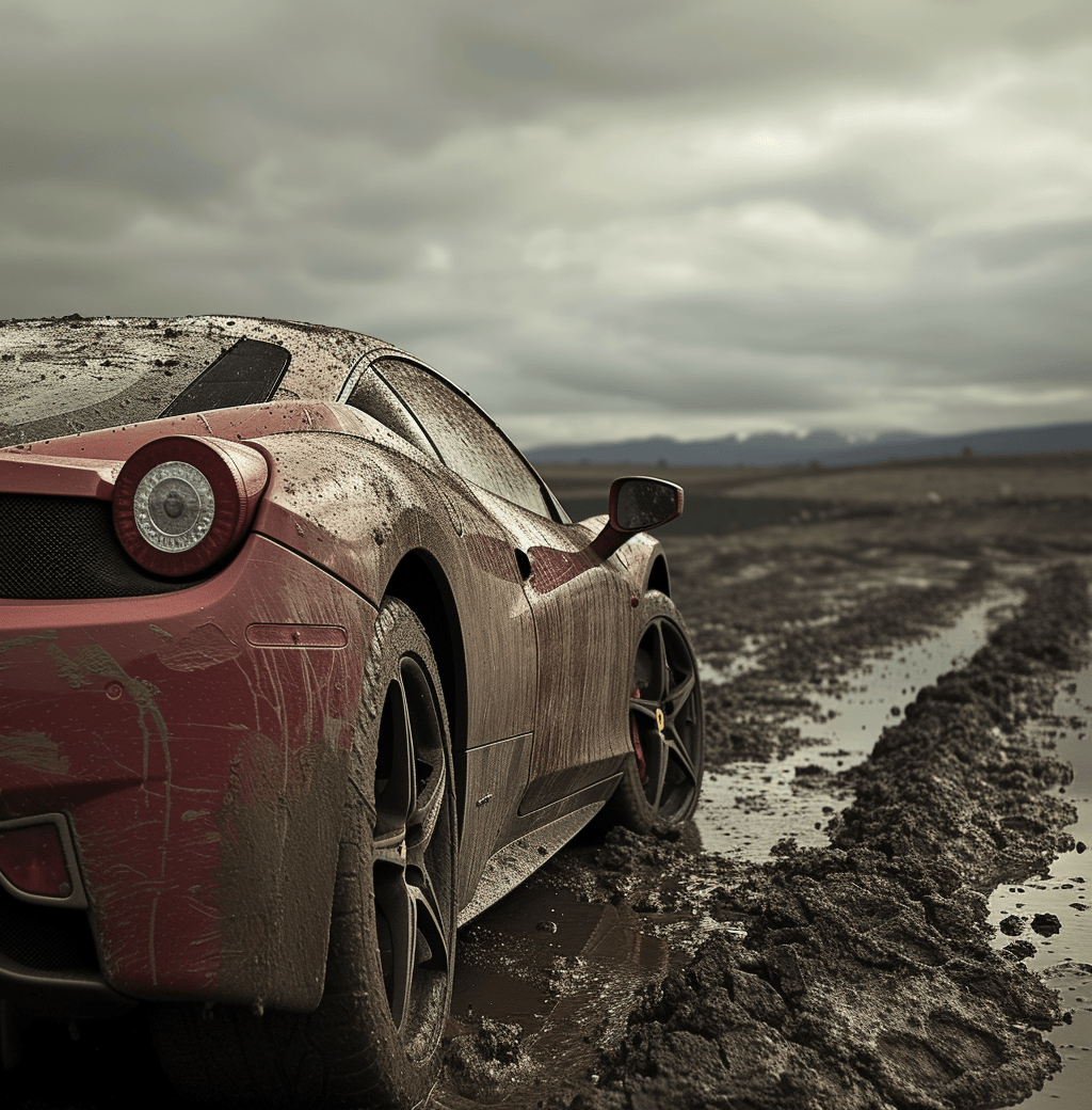 ferrari dirty dubai