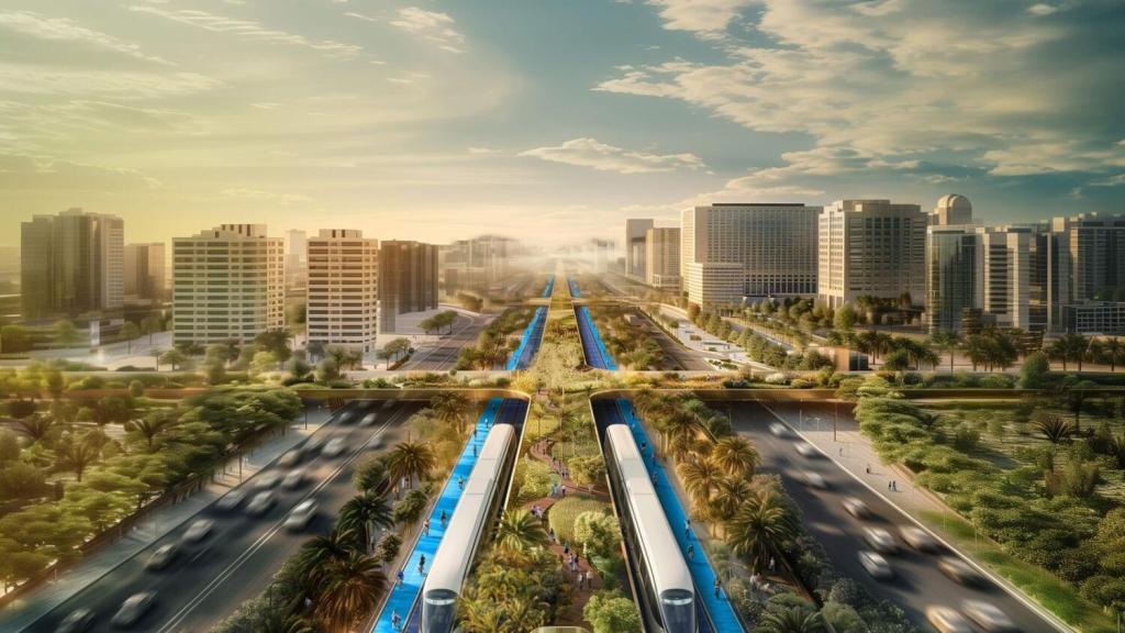 Dubai’s Green Spine: Revolutionary $10B Tram Project Unveiled for&nbsp;E311