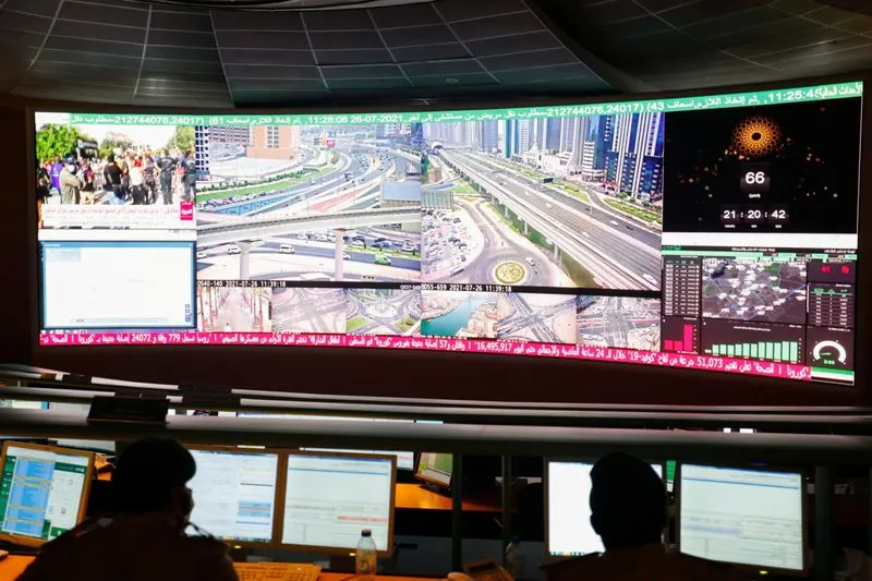The Dubai Police Command Control Centre
