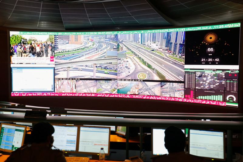 The Dubai Police Command Control Centre