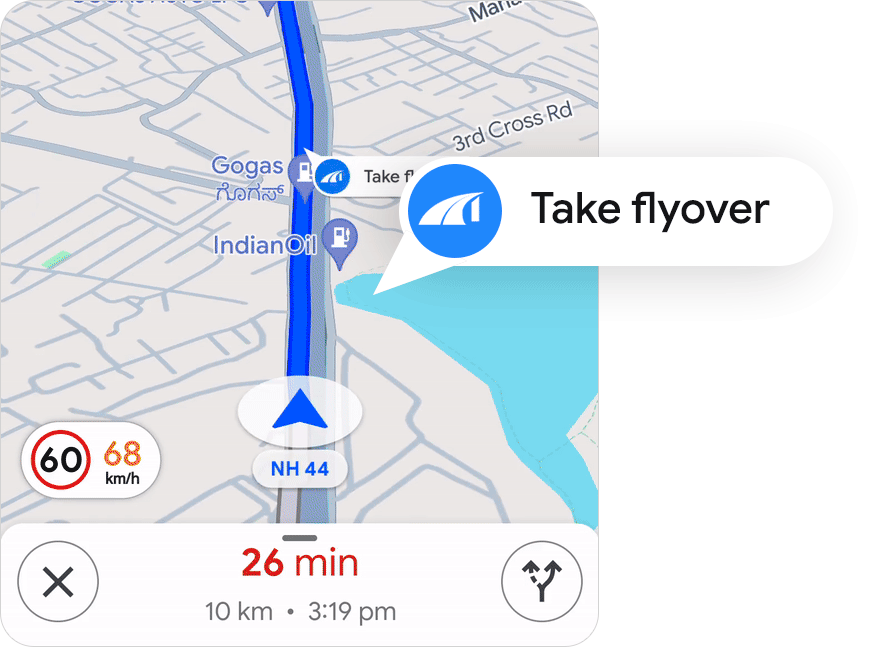 google maps india