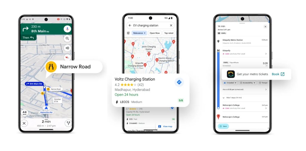 Google Maps Launches AI-Powered Features for Smarter Navigation in&nbsp;India