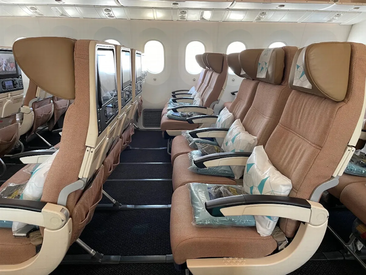 Economy Class Etihad Airways