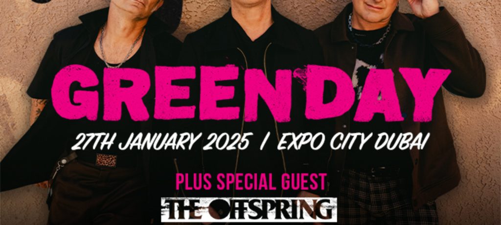 Green Day’s First Middle East Show: Dubai Concert Guide 2025 | Full&nbsp;Details