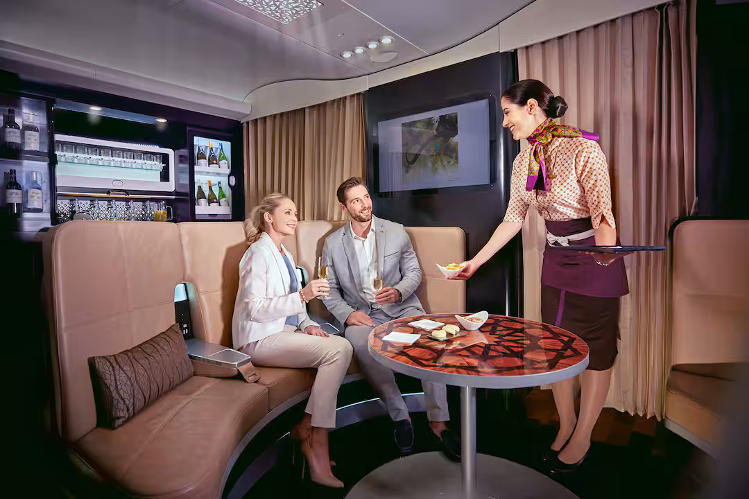 a380 etihad The Lobby