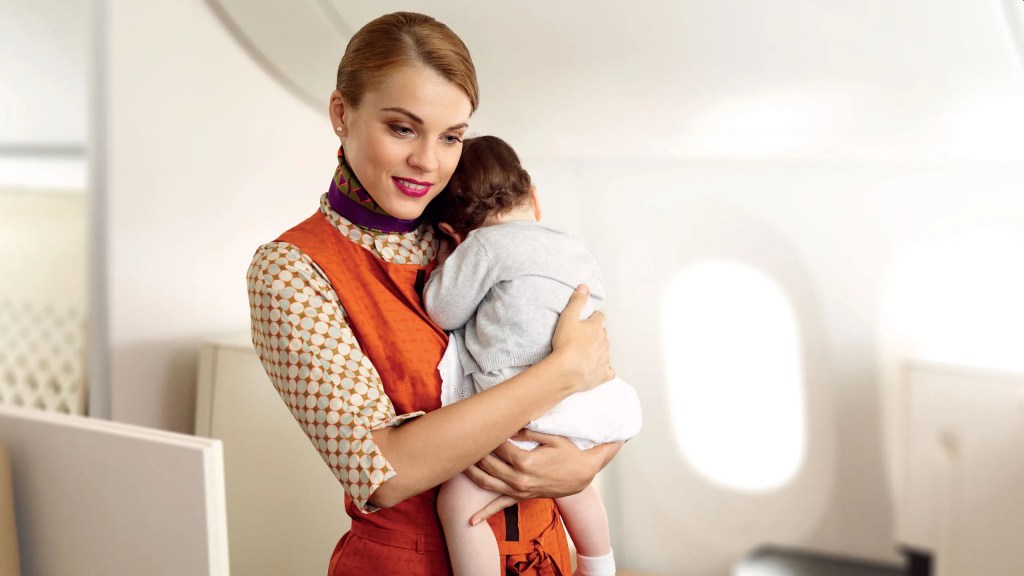 Flying Nanny Service Etihad
