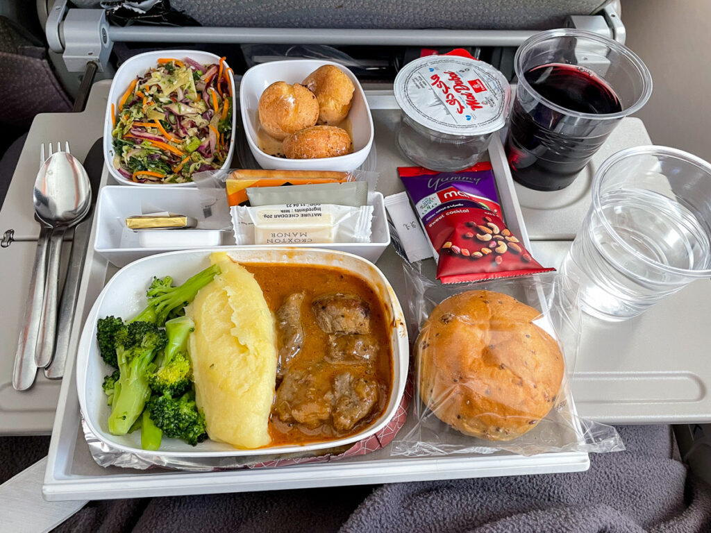 Emirates meal quality