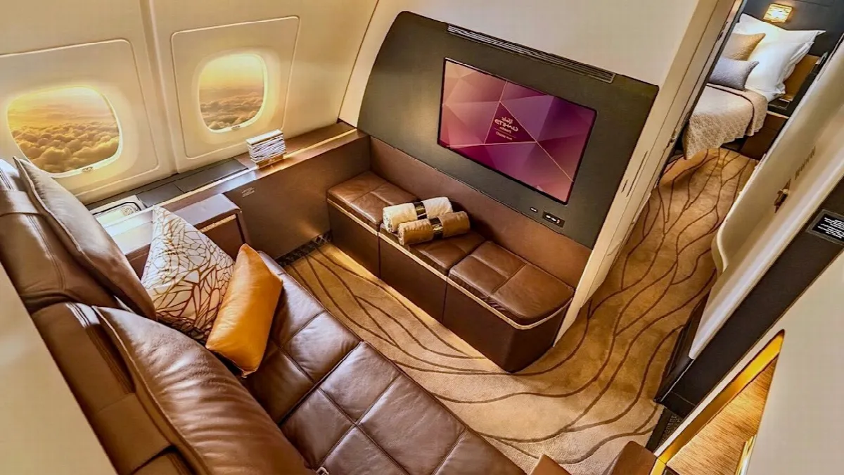 a380 etihad The Residence