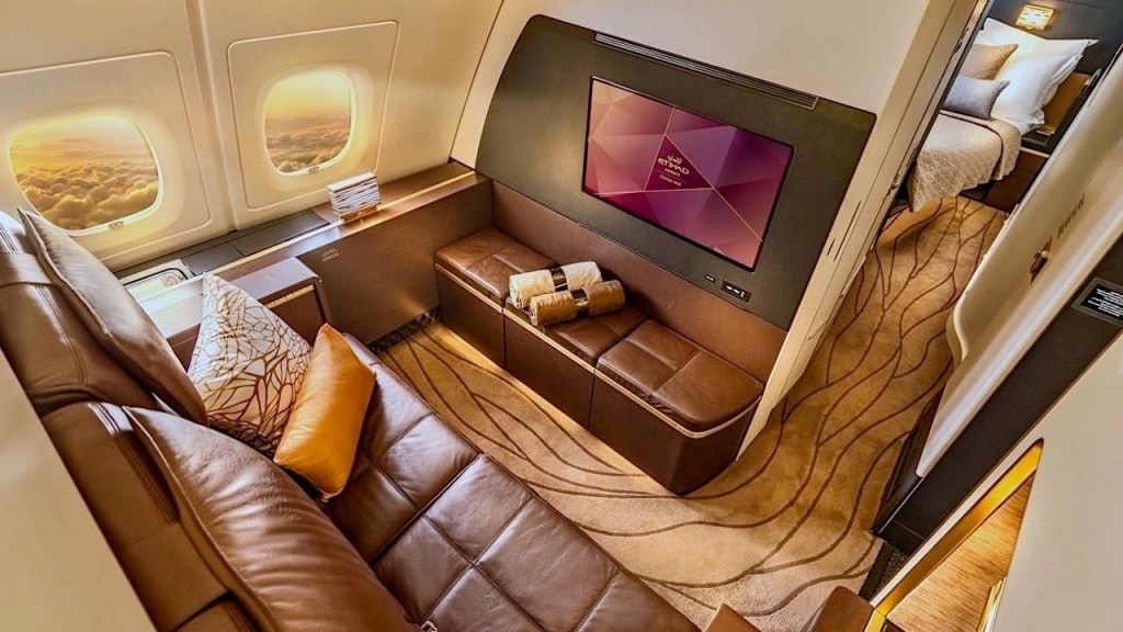 a380 etihad The Residence