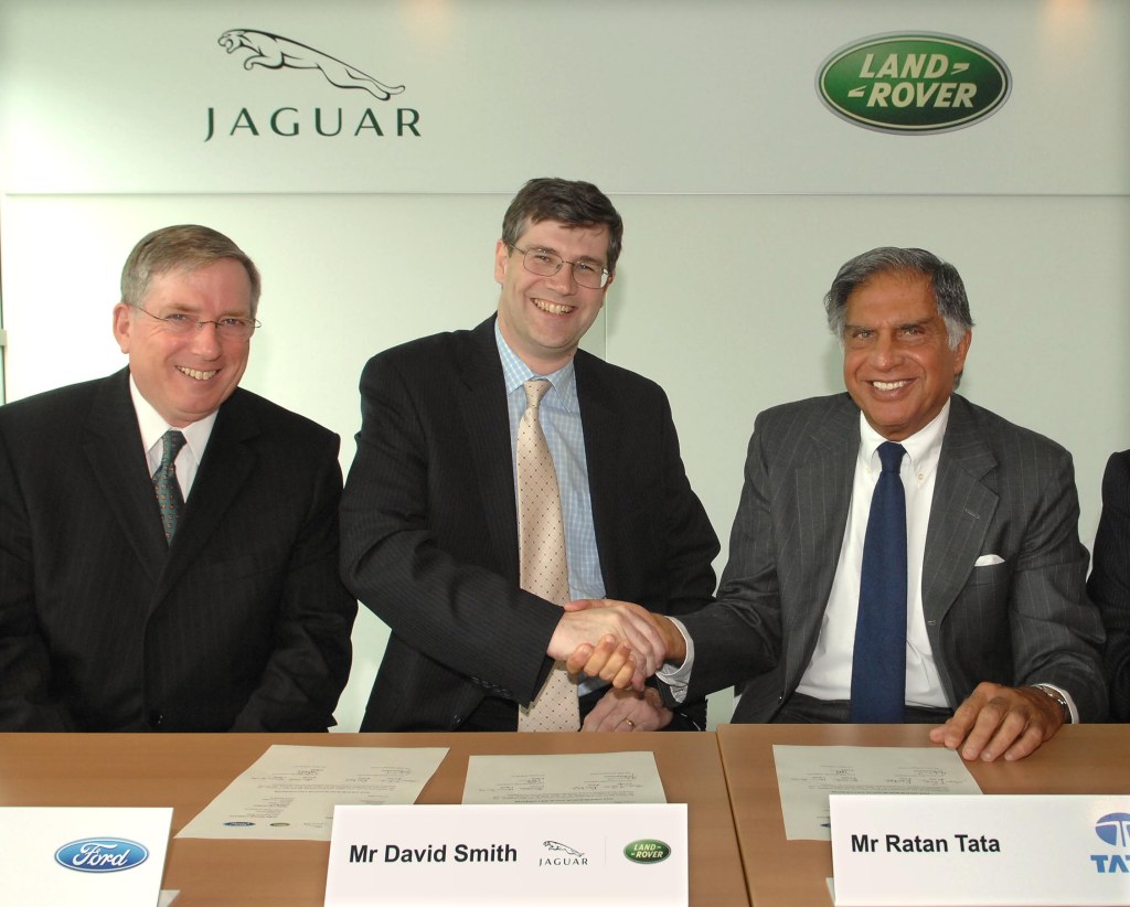 tata acquires Jaguar Land Rover
