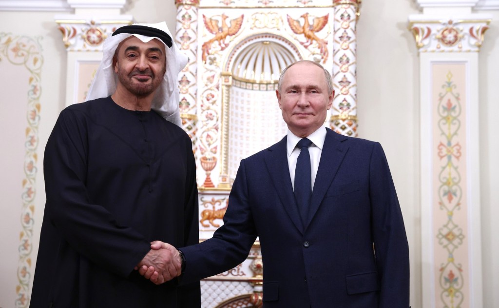 UAE President Sheikh Mohamed bin Zayed meets Russia's Putin in Moscow, bolstering ties ahead of the BRICS summit. Explore the growing UAE-Russia partnership.