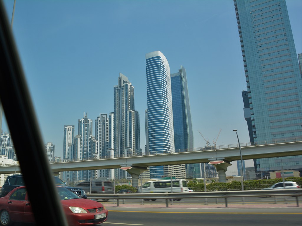 The Business Bay gate