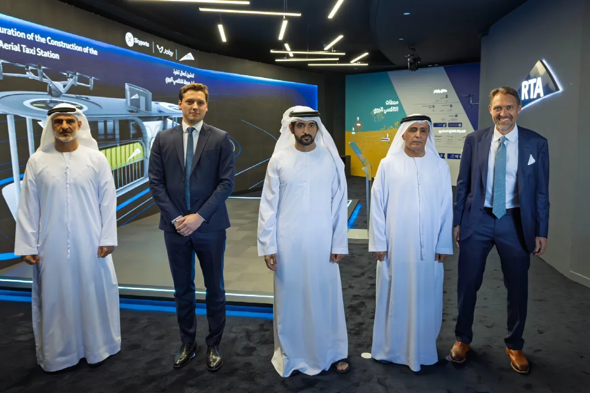 Dubai's First Air Taxi Station Construction Begins at DXB | JobXDubai