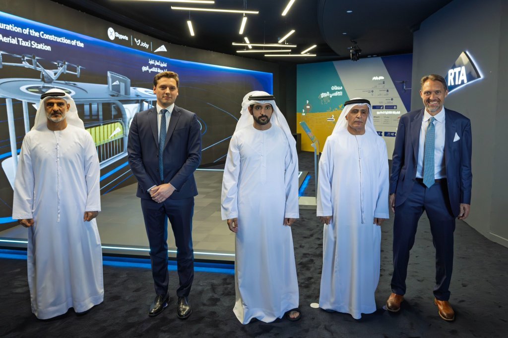 Dubai's First Air Taxi Station Construction Begins at DXB | JobXDubai