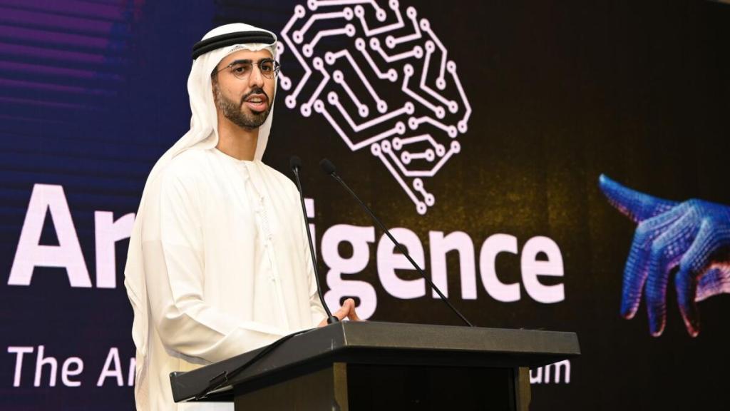 Omar Al Olama, Minister of State for Artificial Intelligence, Digital Economy, and Remote Work Applications