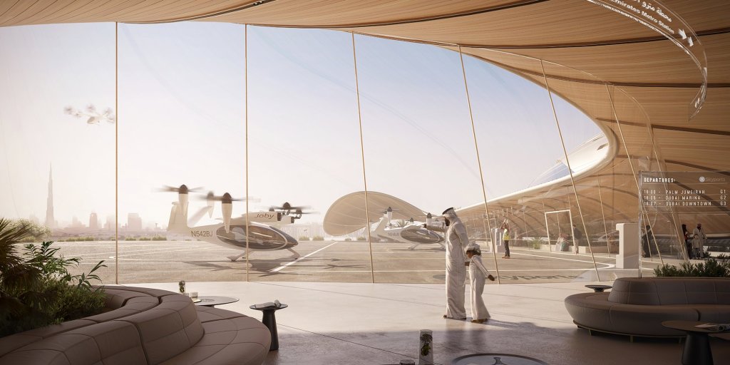 UAE Flying Taxis: Helipads to Double as Vertiport Landing Sites by&nbsp;2026