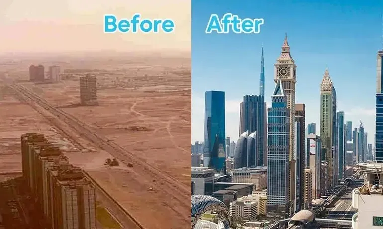 before and after dubai jobxdubai