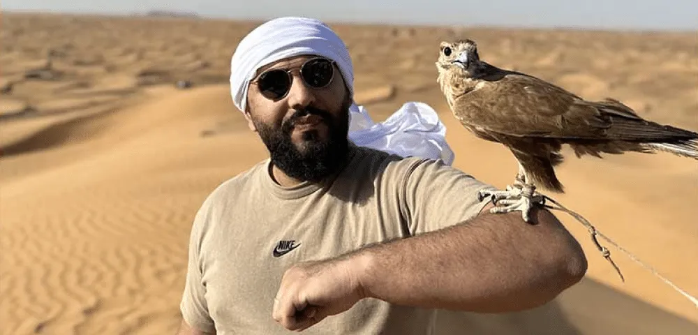 Falconry Demonstrations Safari Dubai