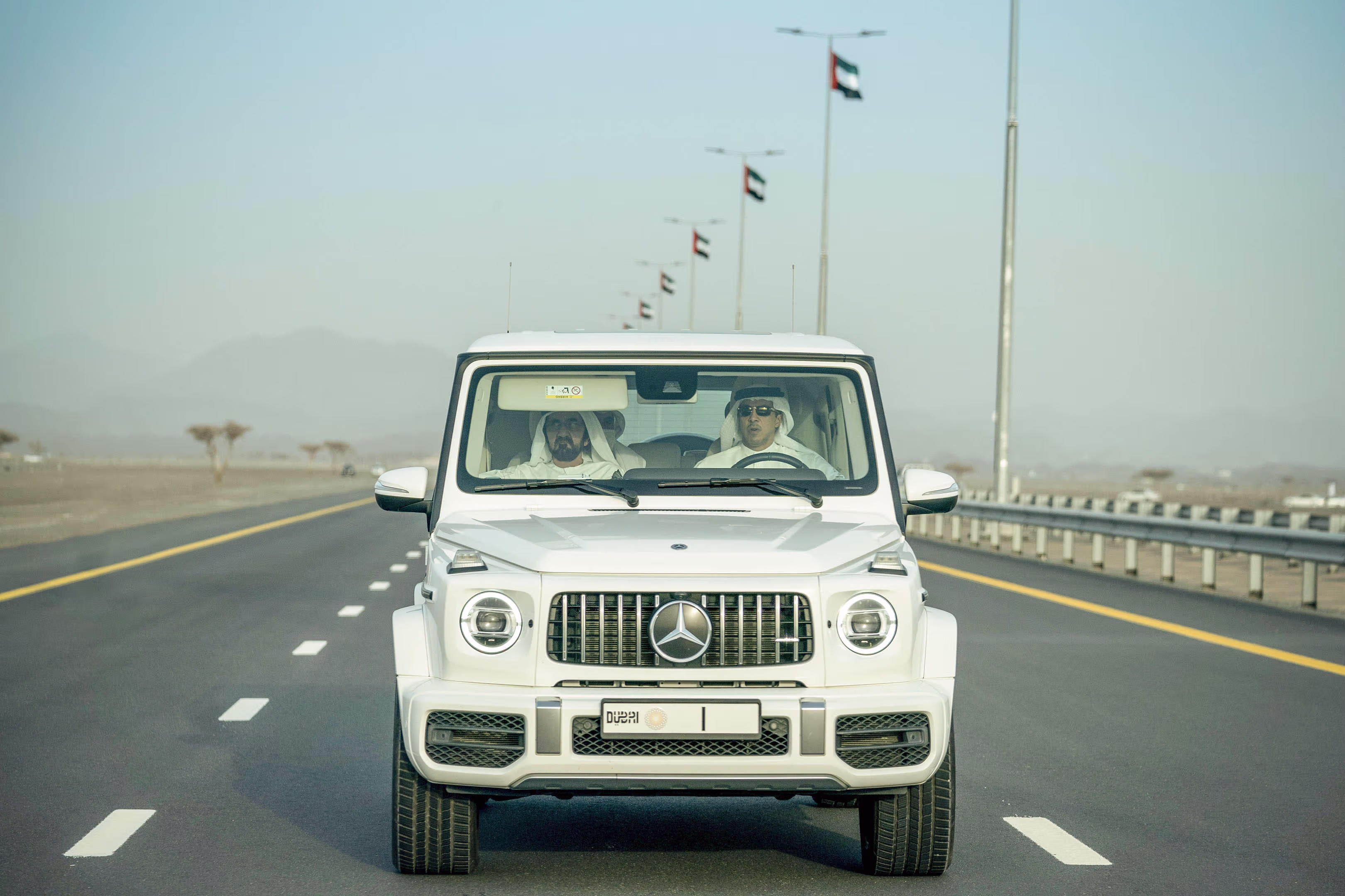 Sheikh Mohammed bin Rashid Al Maktoum's Mercedes G-class