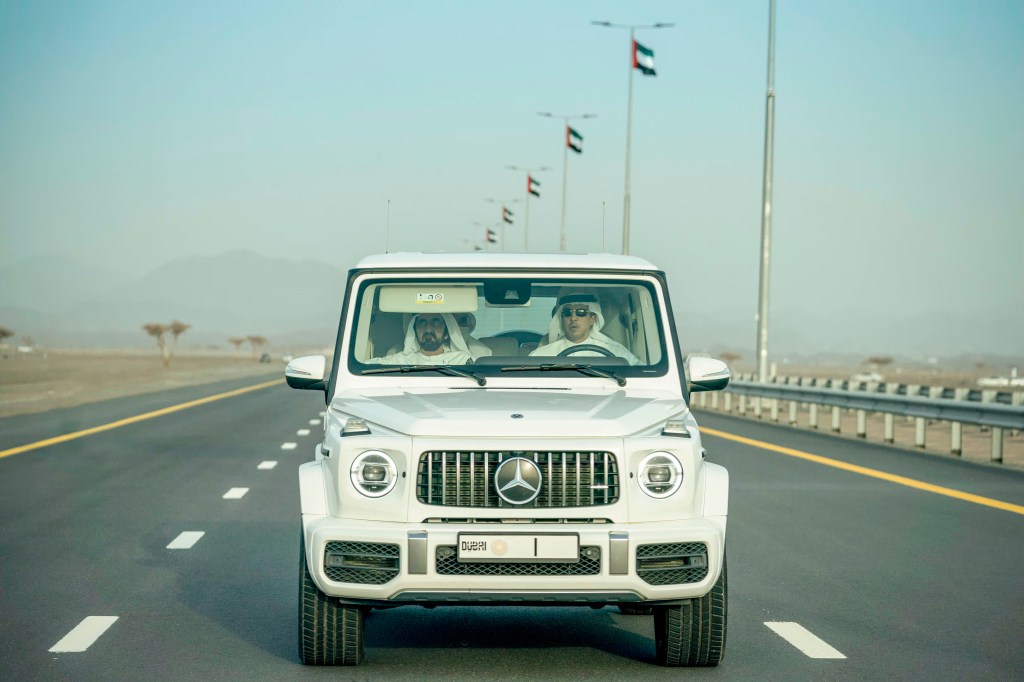Sheikh Mohammed bin Rashid Al Maktoum's Mercedes G-class