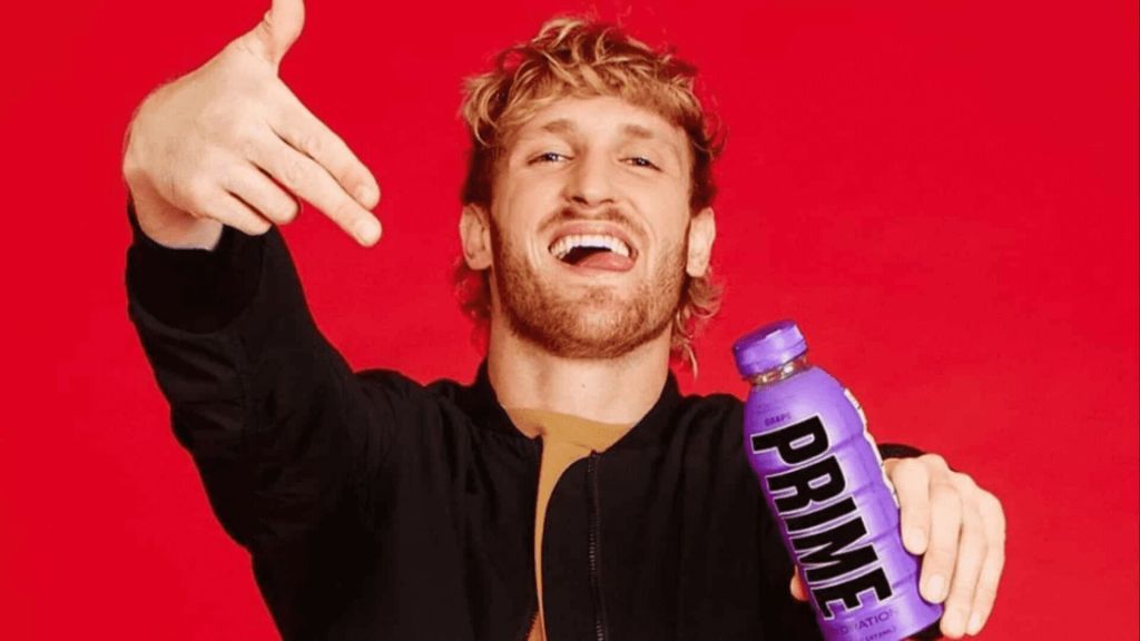 Logan Paul, co-founder of Prime energy drink