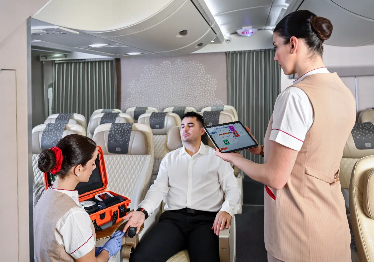 Emirates Invests $2.4M in Revolutionary In-flight Medical Care Technology