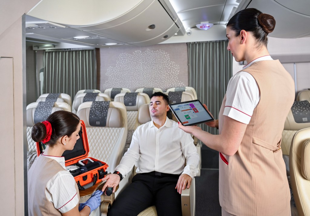 Emirates Invests $2.4M in Revolutionary In-flight Medical Care Technology