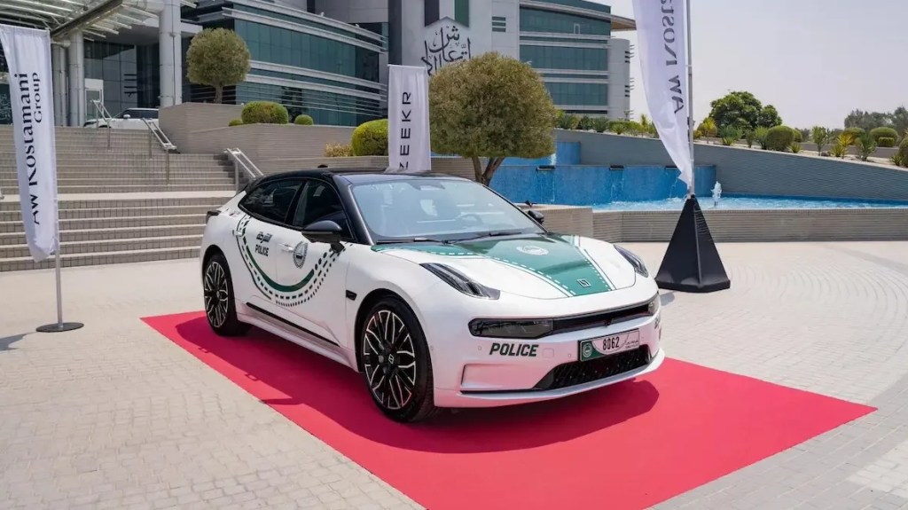 Electric Vehicle Dubai Police