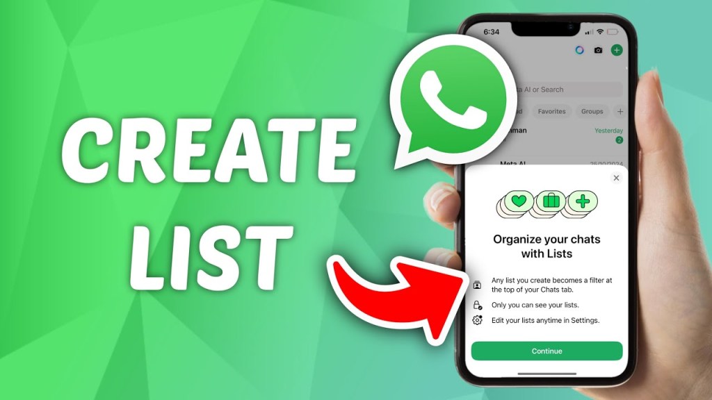 WhatsApp Launches 'Lists' Feature in UAE: Organise Your Chats Effortlessly | JobXDubai
