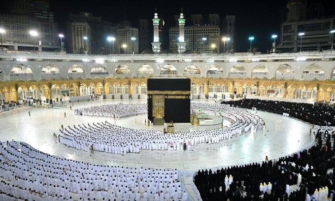 The Grand Mosque in Mecca