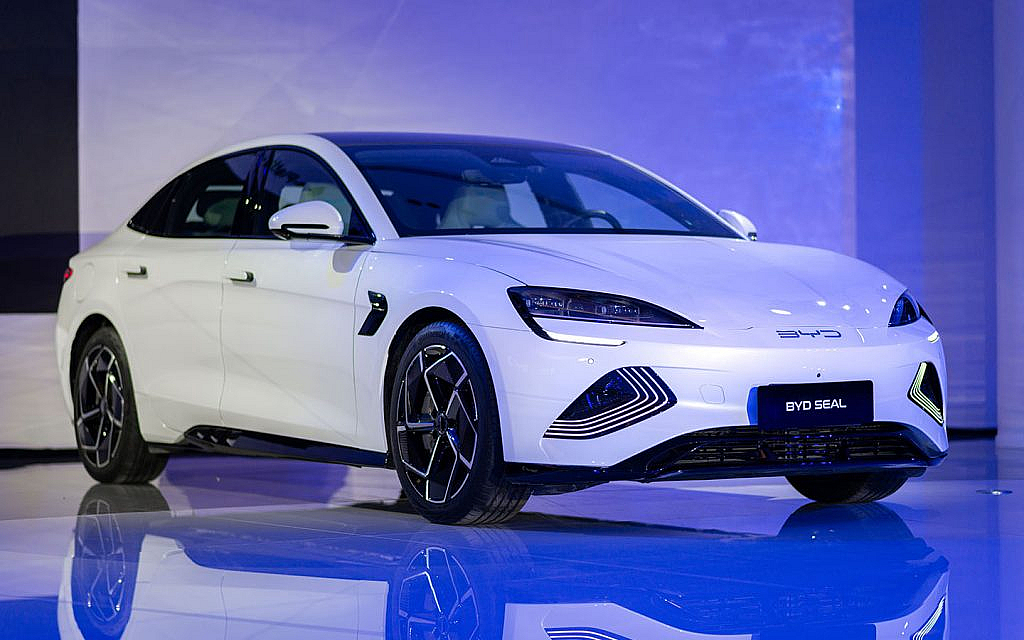 BYD car in Dubai
