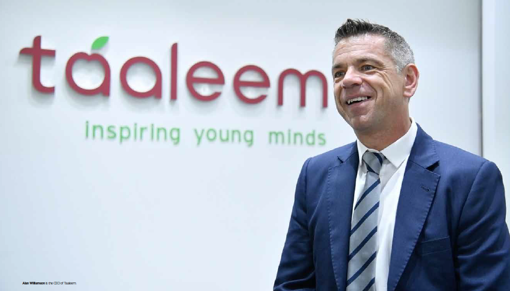 Alan Williamson, CEO of Taaleem