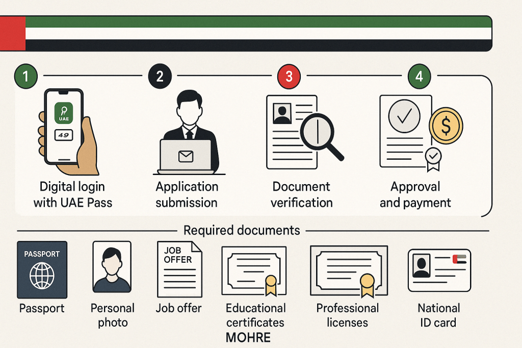 4 Simple Steps to Obtain UAE Work Permits