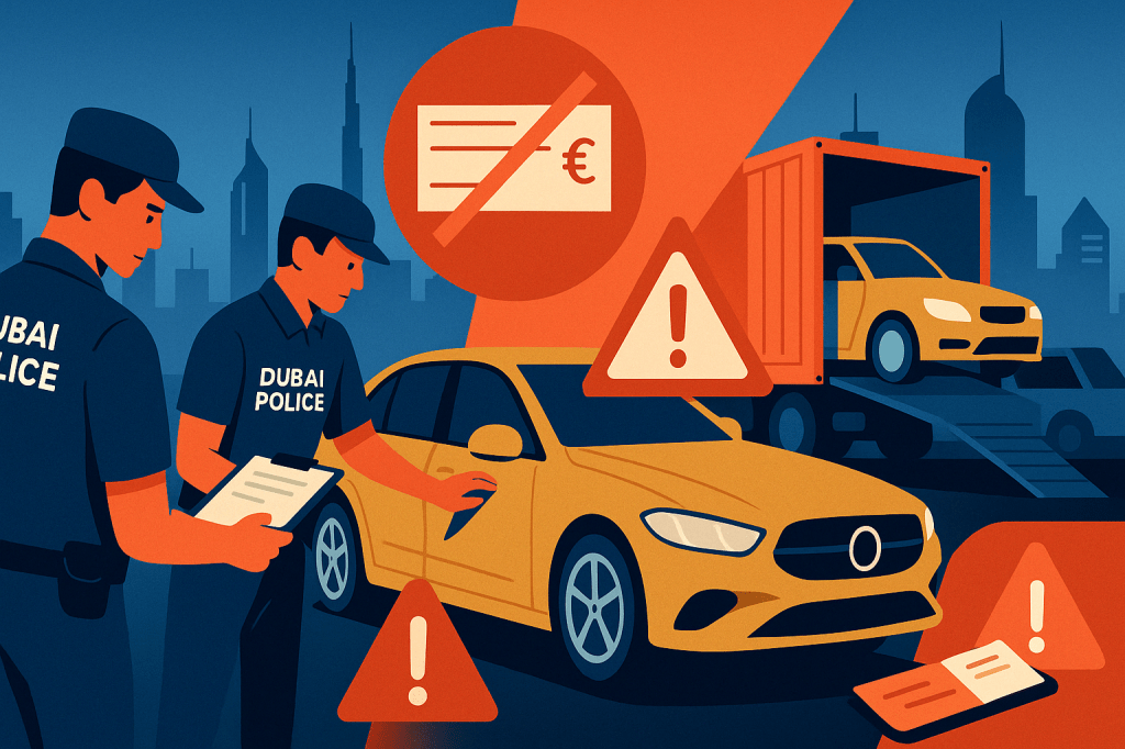 Dubai Police Crack Down on Car Fraud