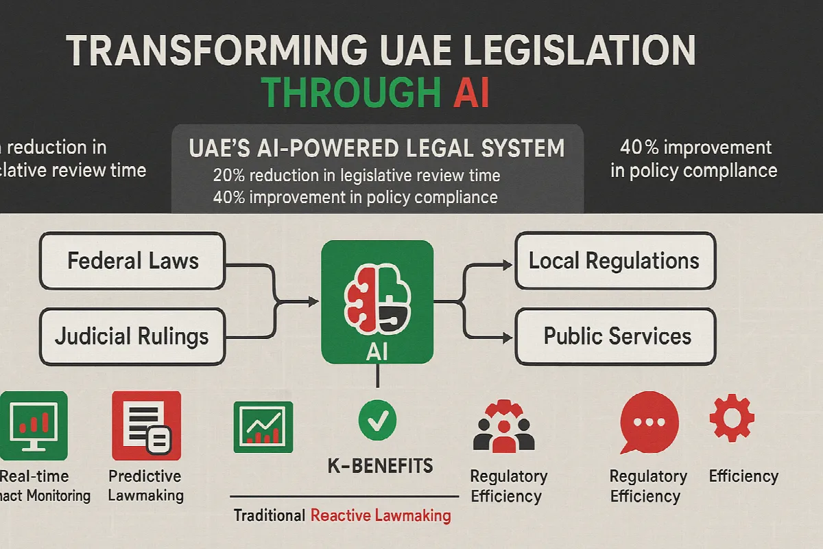 illustration uae legislation through ai