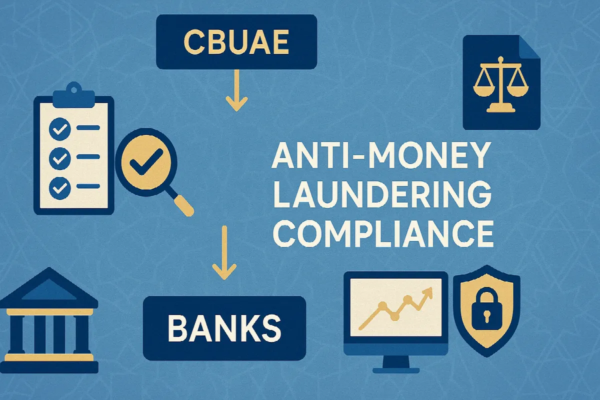 uae central bank anti money laundering compliance illustration