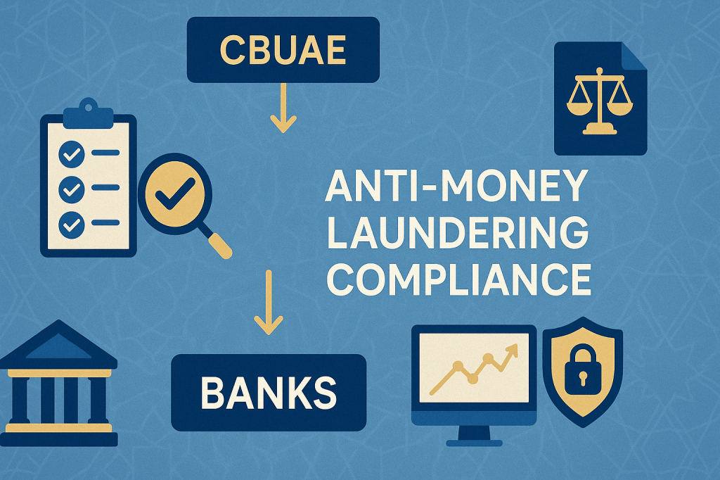 uae central bank anti money laundering compliance illustration