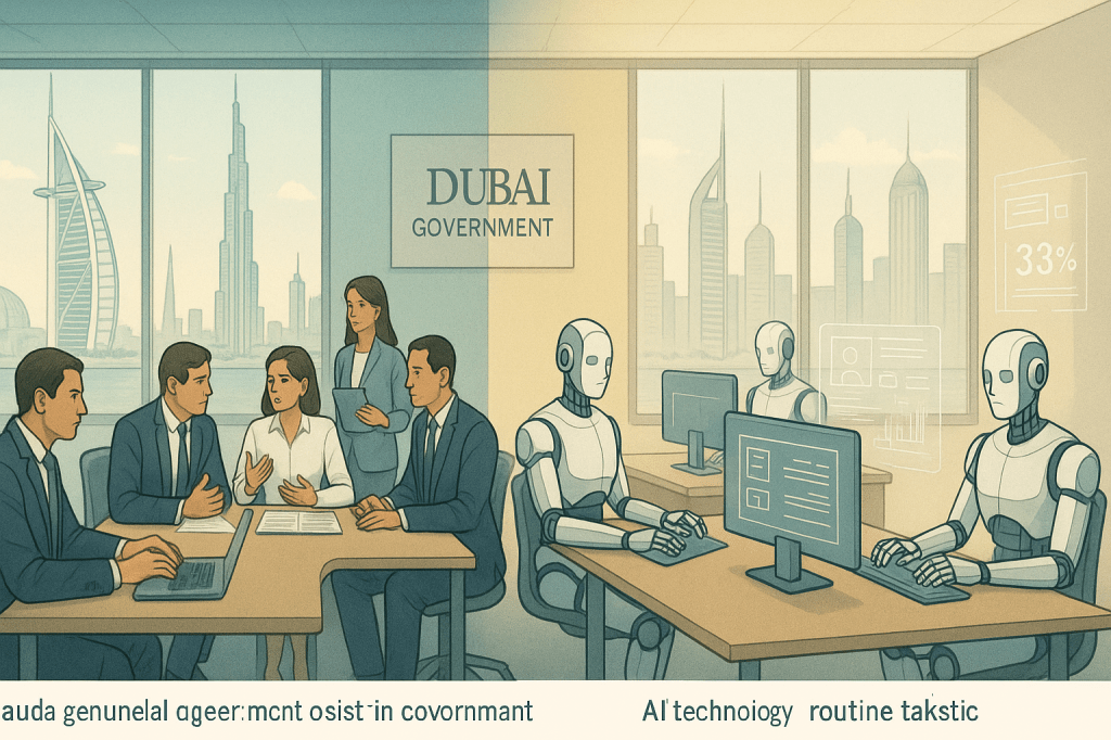 dubai government ai routine tasks