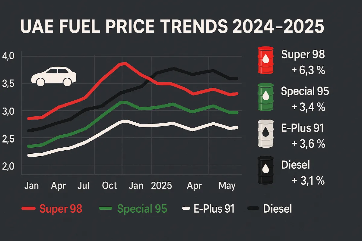 uae fuel price trends 2024-2025