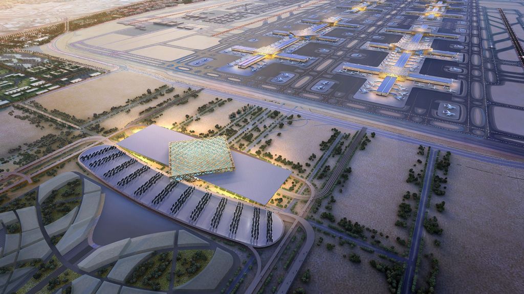 Al Maktoum International - biggest airport in the world 