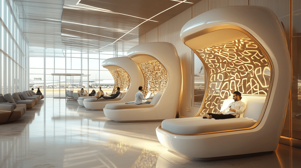 UAE Airport Lounges Evolve: Travellers Seek Sleep Pods, Private Seating, and&nbsp;Spas