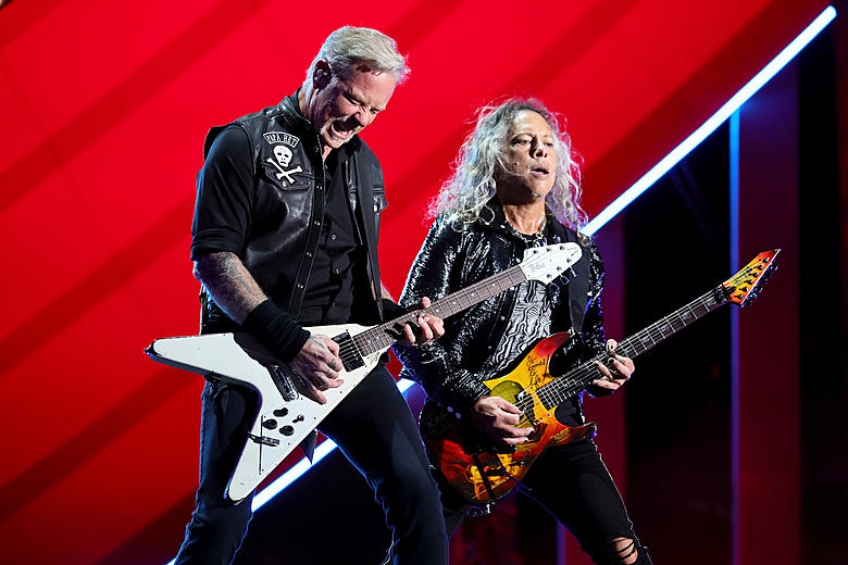 Rock and Roll Hall of Famers Metallica will bring their explosive energy to Saturday's lineup.