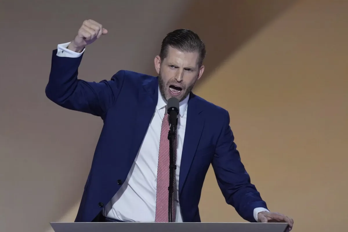Eric Trump, the US president's son and Trump Organization executive vice president