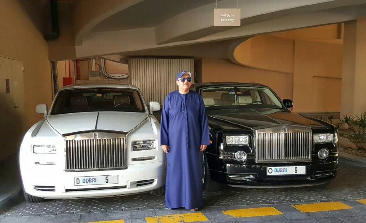 Dubai license plate number "5" for AED 33 million