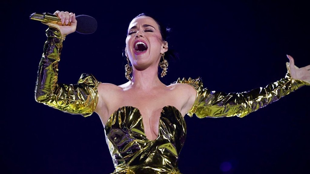 Global superstar Katy Perry will bring the weekend to a close on Sunday night.