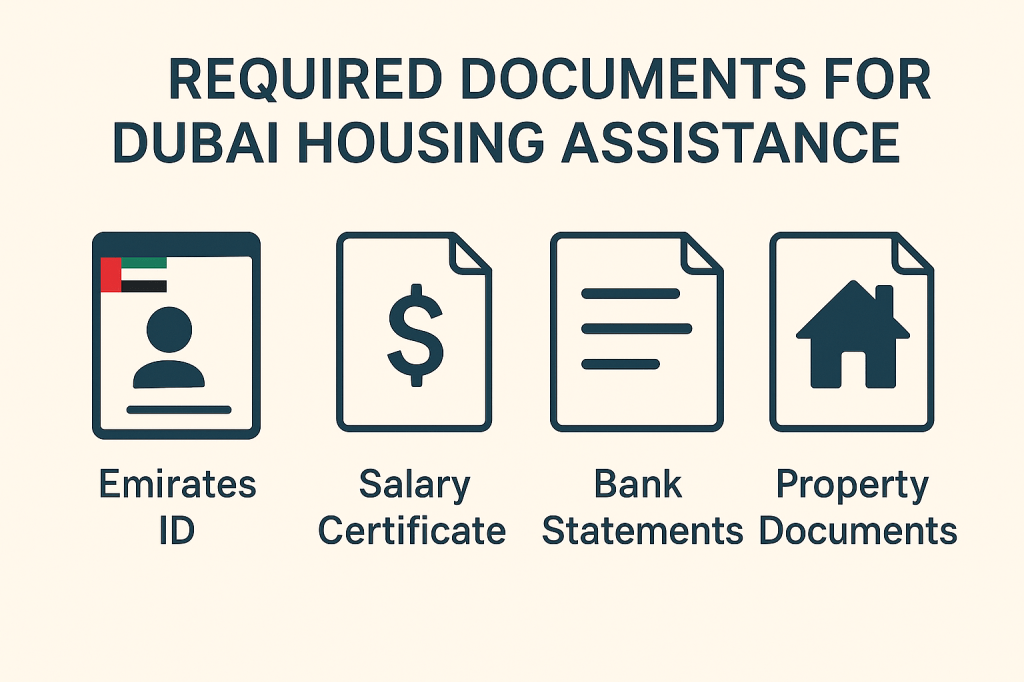 Dubai housing support amounts and types available to citizens