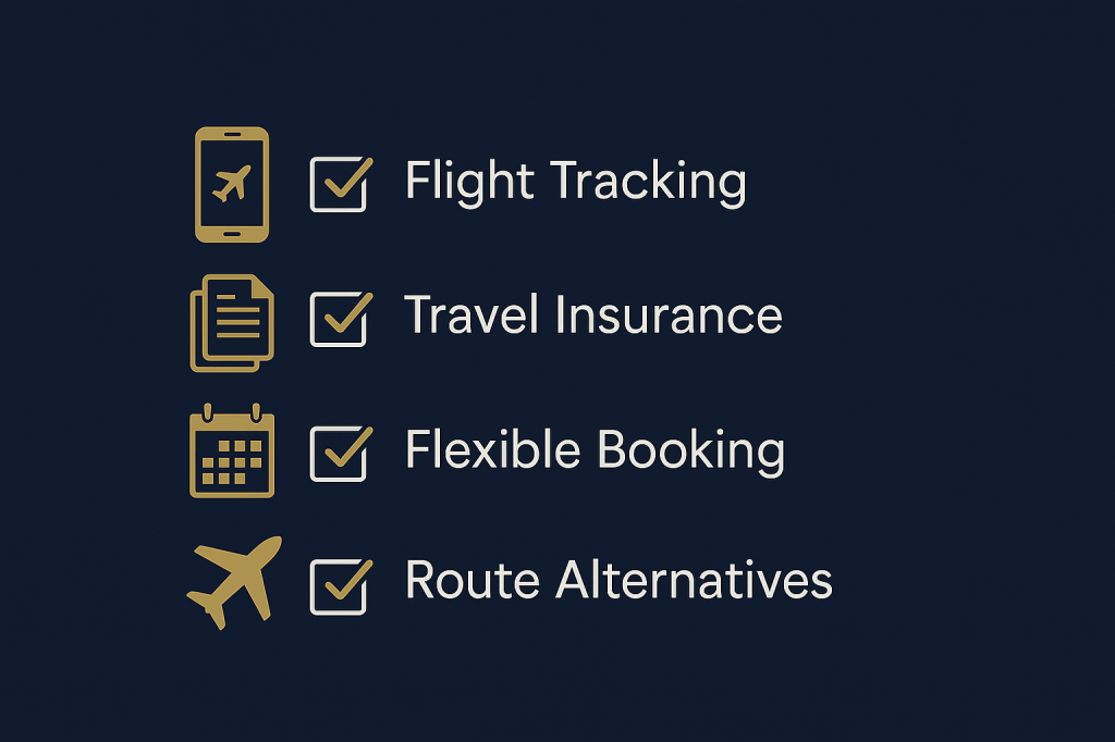 Infographic showing UAE airlines flight route adjustments due to regional airspace closures